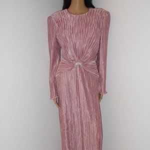 GEORGE F COUTURE FORMAL PINK DRESS SIZE 16